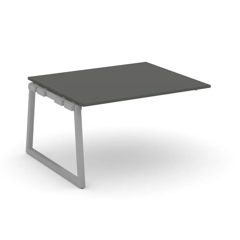 Стайл Проджект Проходной наб. элем. перег. стола SN-5T1.NSPRG-033.3 Антрацит/Металл Серый 1380*1180*